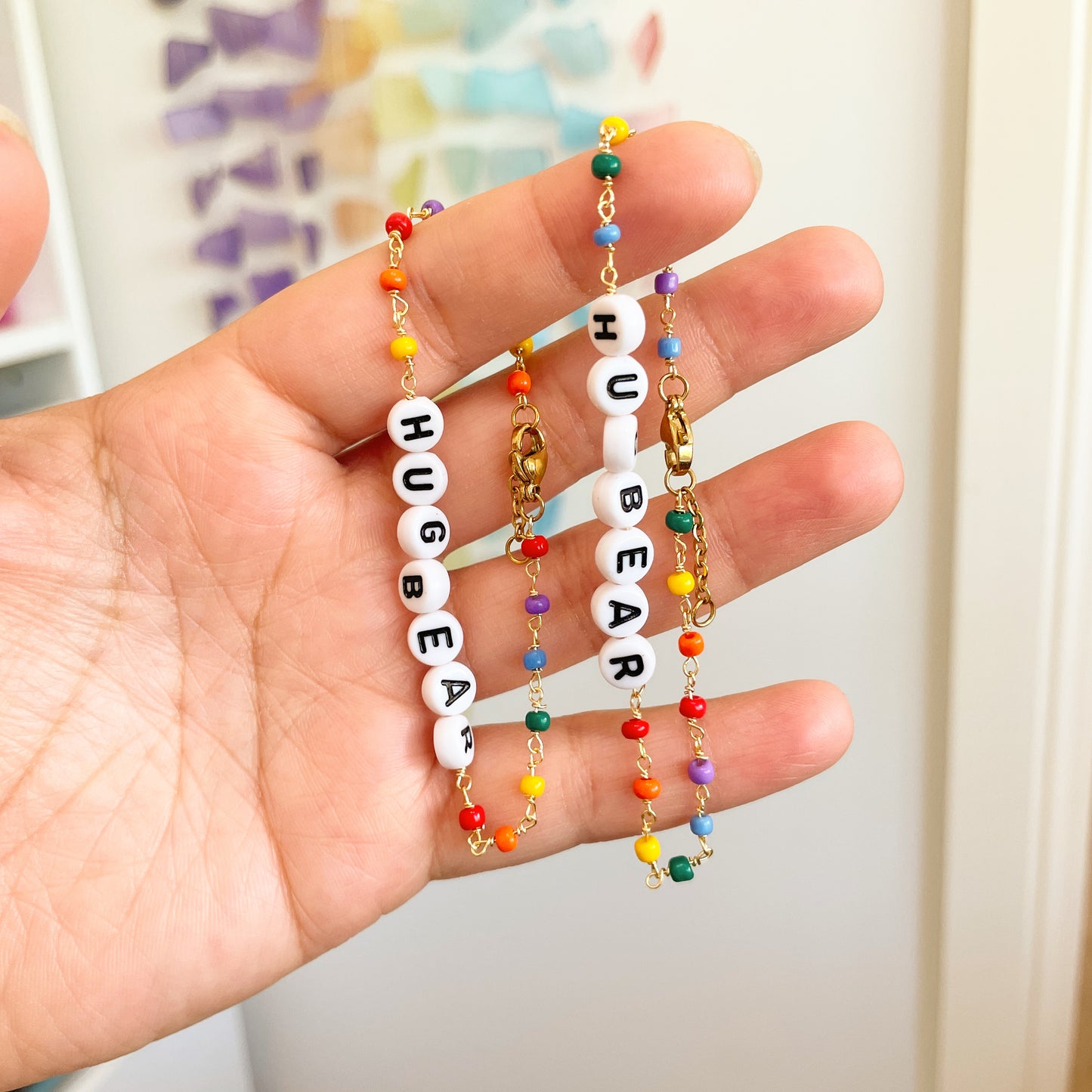 Custom Beaded Friendship Bracelets