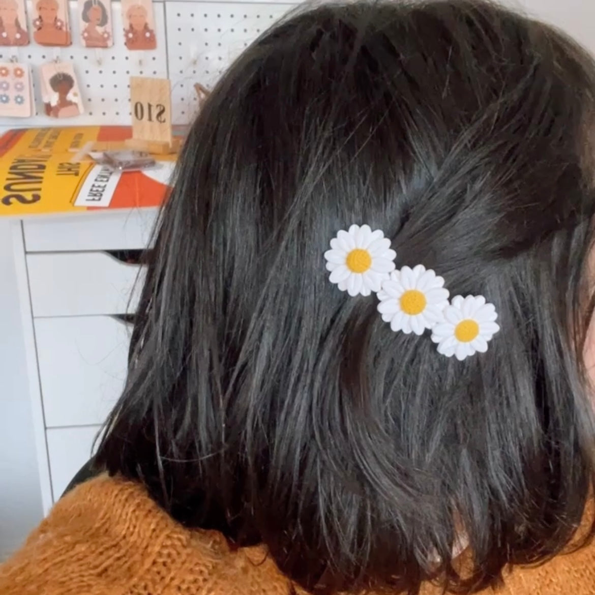 Flower Hair Clip Collection