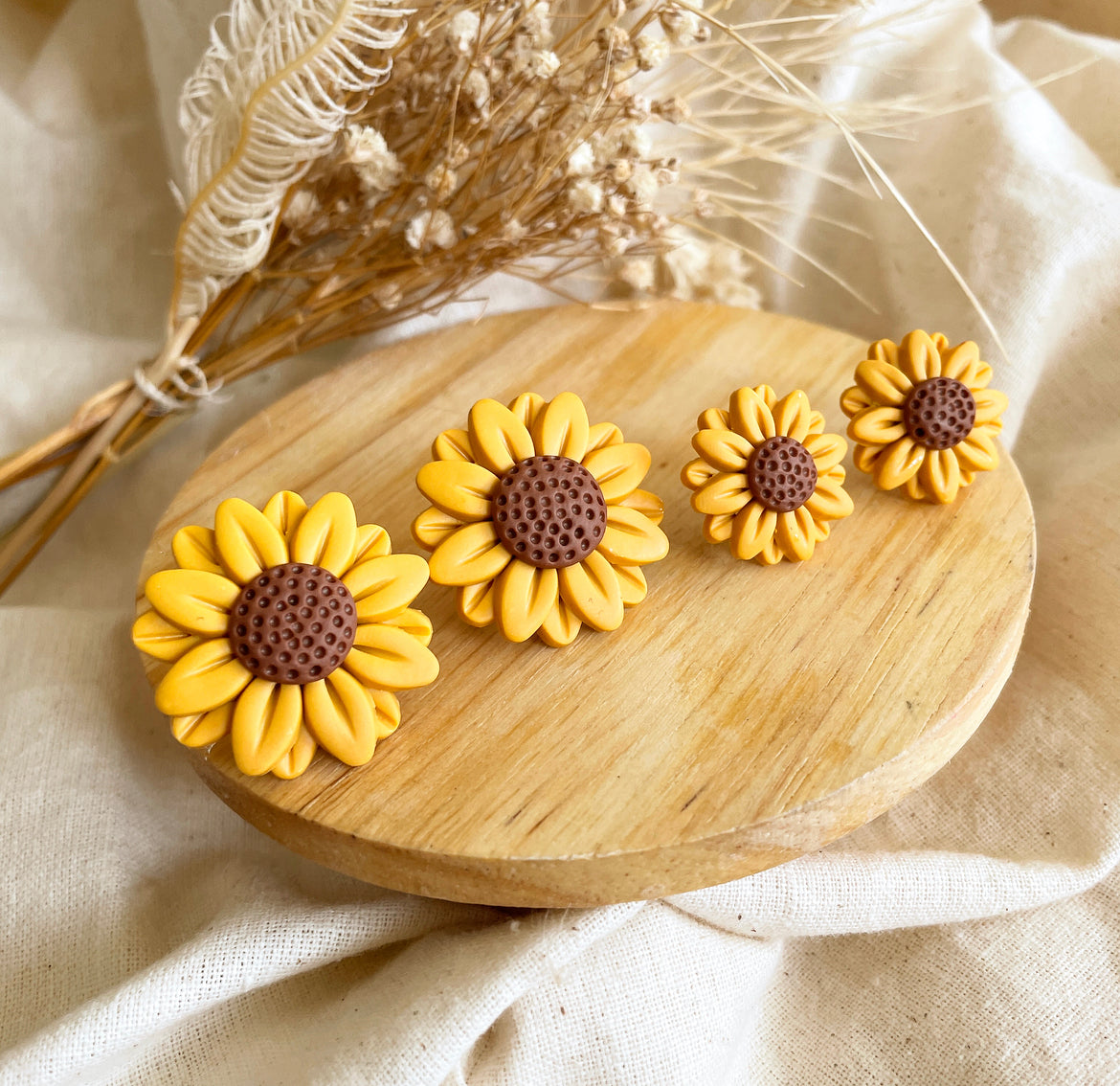 Sunflower Studs