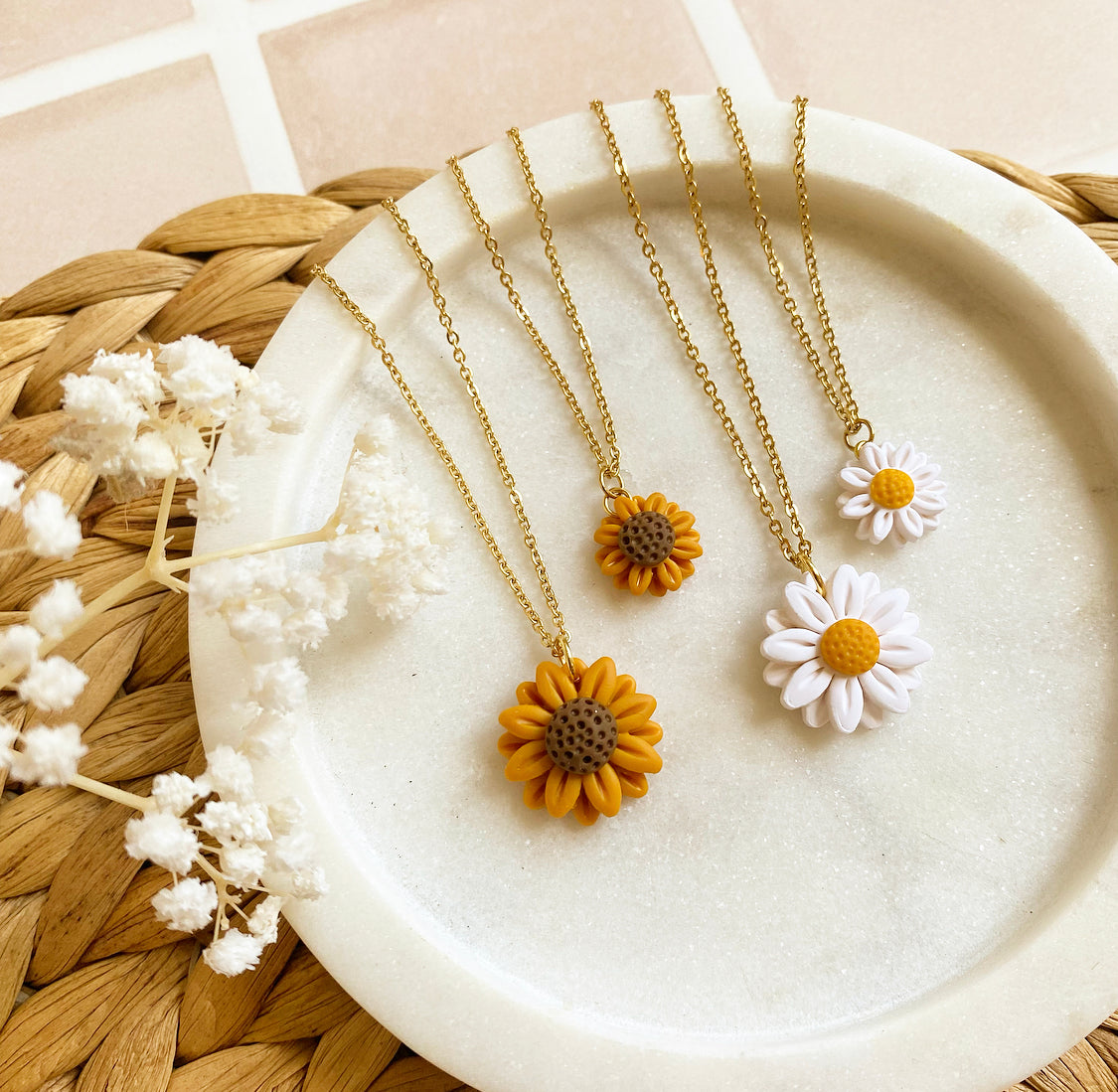 Flower Necklaces